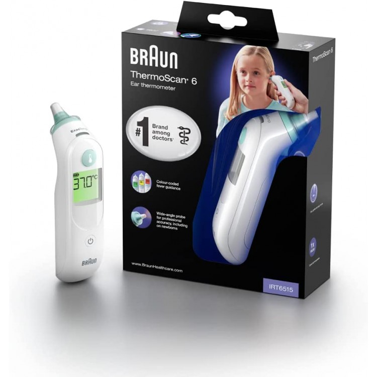 Braun IRT6515 Thermoscan 6 Thermometer 博朗耳温枪