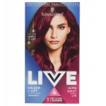 SCHWARZKOPF LIVE COLOUR & LIFT PERMANENT HAIR DYE ULTRA VIOLET L76施华蔻染发剂